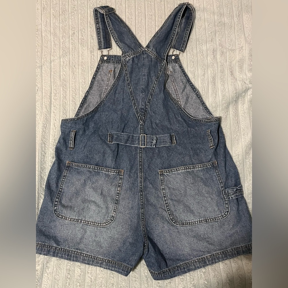 Jean Short Overalls - Picture 3 of 3